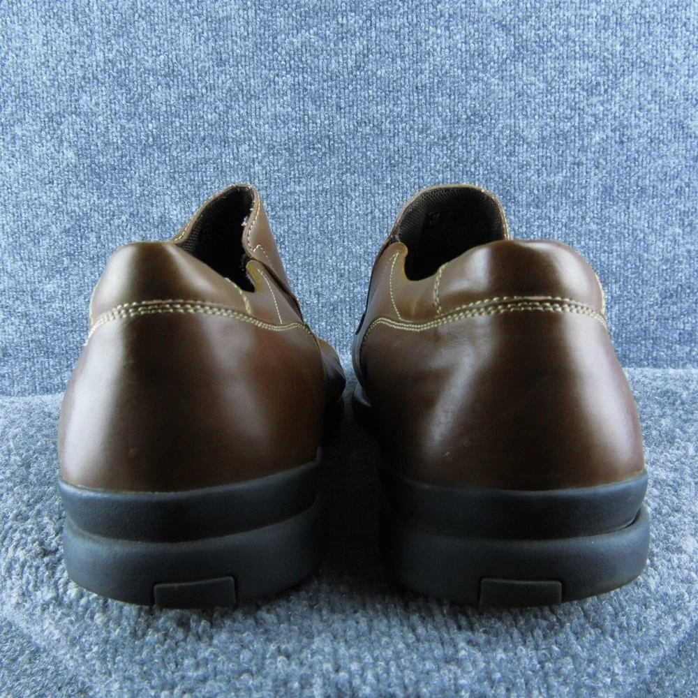 Unlisted Pave‎ Men Loafer Shoes Size 15 Medium Brown Synthetic Slip On